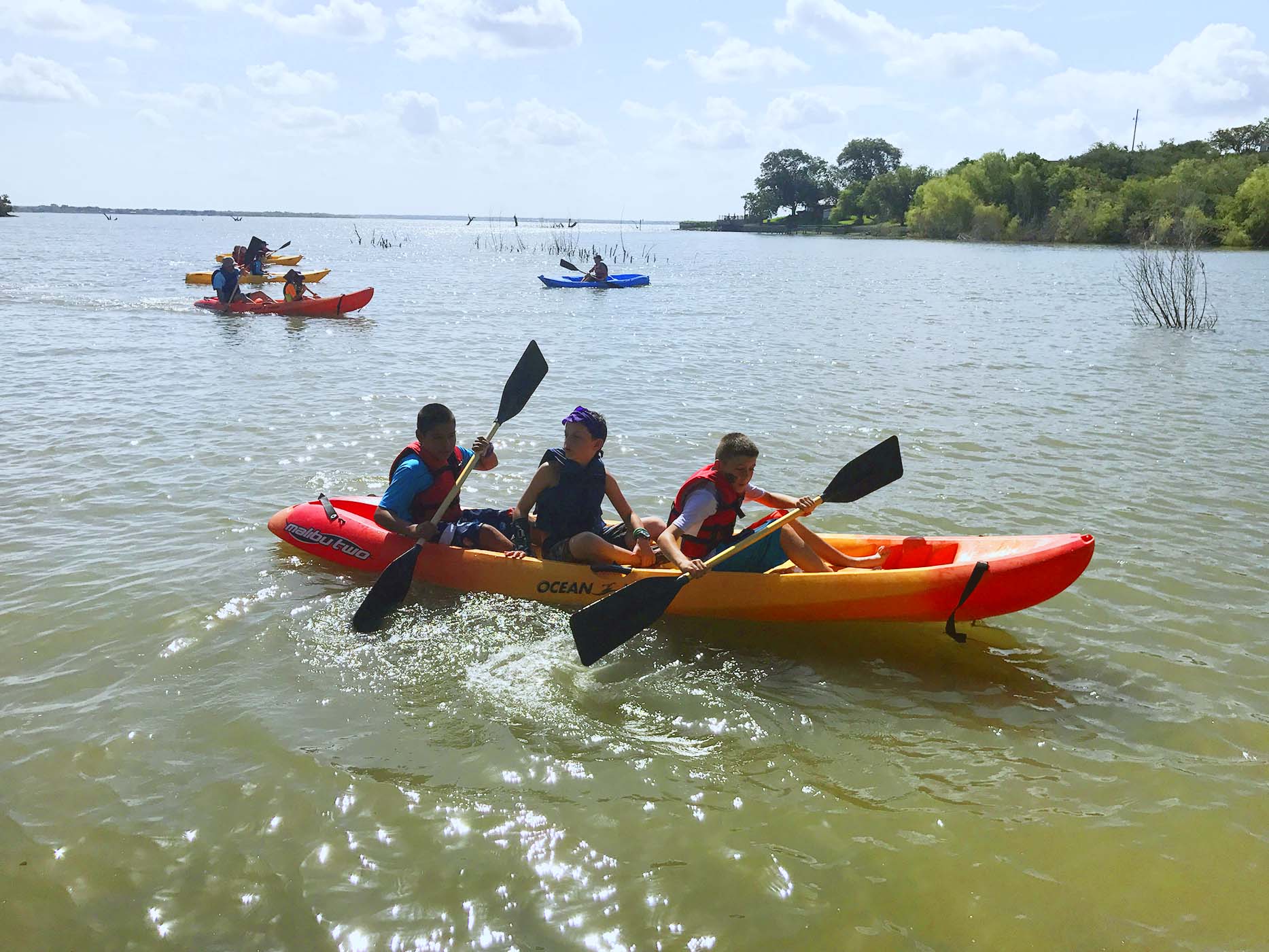Kids Camp Kayak