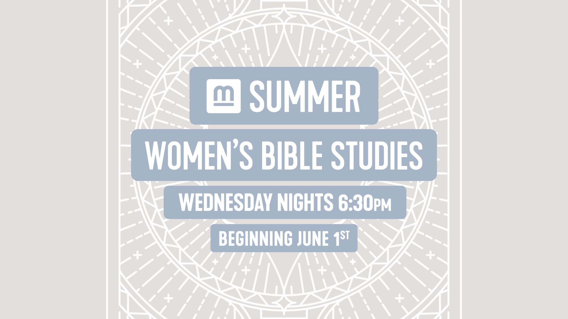 Women’s Summer Bible Study